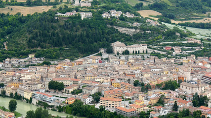 Fossombrone vista panoramica