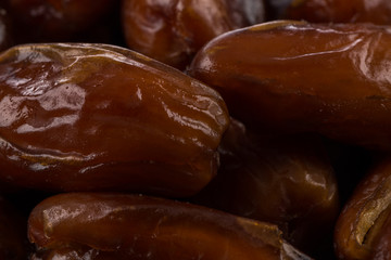 Dates fruits close up