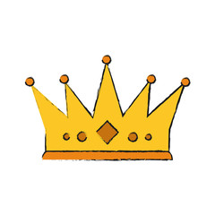 royal crown icon image vector illustration design