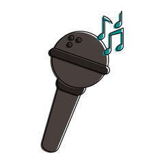 microphone record icon image vector illustration design