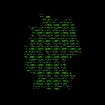 Hacker - 101011010 Icon - Deutschlandkarte