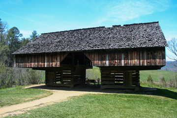 Plakat Cantilever Barn-Cades Cove, Tennessee