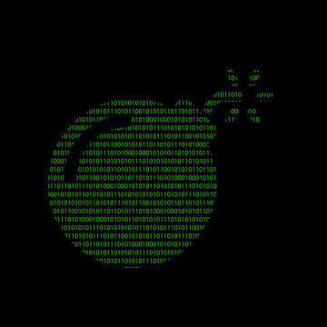 Hacker - 101011010 Icon - Granate