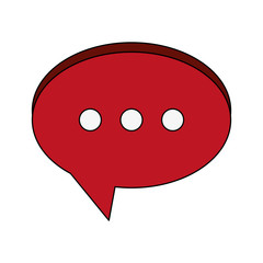 chat bubble icon image vector illustration design