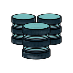 databases data center icon image vector illustration design