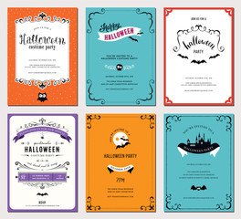Devices Set of 6 Halloween cards.