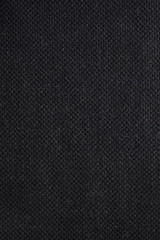 Textured Charcoal Black Textile Fabric Swatch
