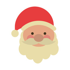 santa claus christmas related icon image vector illustration design 