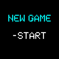 Vector 8 bit New game