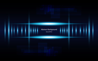 Light beam abstract technology background