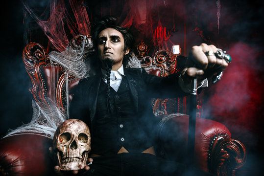 aristocrat vampire man