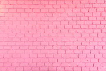 Fototapeta na wymiar Pastel pink ordered brick wall texture background,backdrop for lady or woman concept.