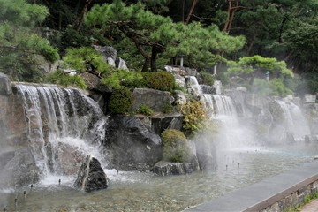 Seoul Borame Park landscape
