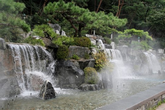 Seoul Borame Park landscape
