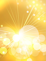 Obraz premium 閃光 光 イルミネーション