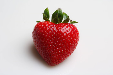 Heart-shaped Strawberry