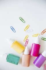 Several school items