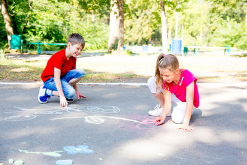 Kids on playground