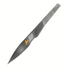 3D render of surgical scalpel. Design of a medical scalpel 