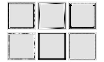 Decorative Vector Frames and Borders