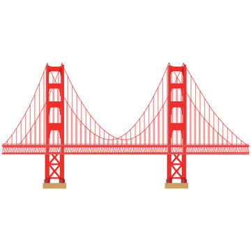 Golden Gate vector