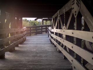 Obraz premium Covered Walkway