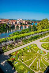 Les jardins du Musée Toulouse-Lautrec à Albi