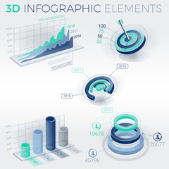 3D Infographic Elements