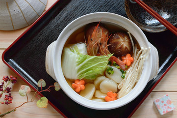 Suiton is soup containing dumplings made from of wheat flour. It was used to be served as a daily...
