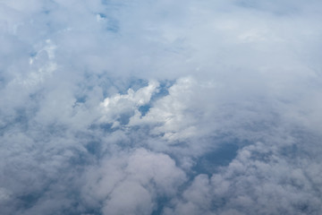 Beautiful sky with clouds.