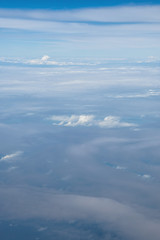 Beautiful sky with clouds.