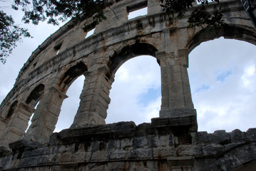 Amphitheater im Pula 