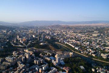 View of Tbilisi from a height. © Alexander