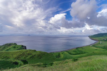 View from Vayang Rolling Hills, Ivatan Island, Batanes