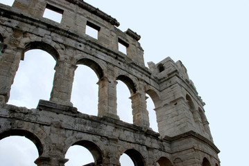 Obraz premium Amphitheater im Pula 