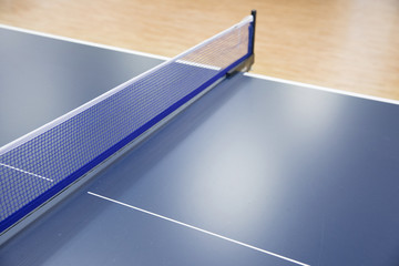 pingpong table with net