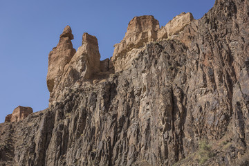 Fototapeta premium Charyn Canyon and the Valley of Castles, National park, Kazakhstan.