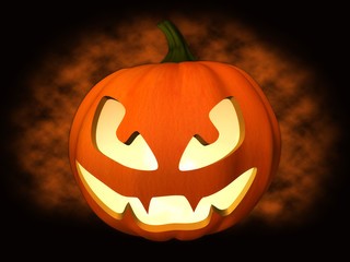 citrouille halloween peur