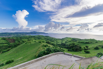View from Vayang Rolling Hills, Ivatan Island, Batanes