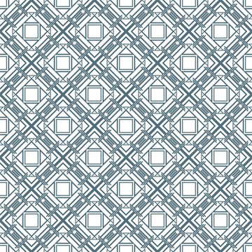 Ornamental art deco seamless pattern. Template for design. Vector illustration eps10