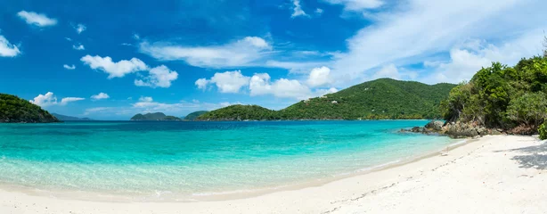 Rolgordijnen Beeld perfect strand in het Caribisch gebied © BlueOrange Studio