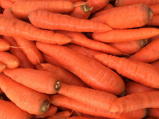 pile of carrots , carrot closeup background