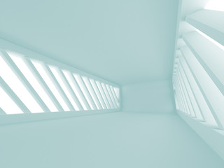 Obraz premium Abstract Modern White Architecture Background