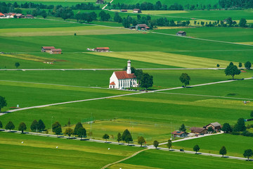 Church on Field