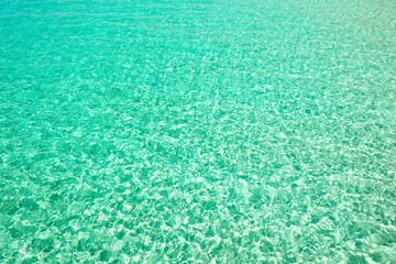 Transparent sea and crystal clear water of Phuket island, Thailand.