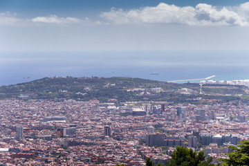Obraz premium Barcelona skyline