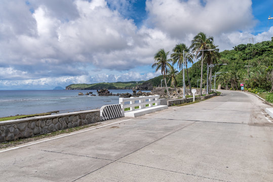 beautiful Beach road in Ivatan, Batanes