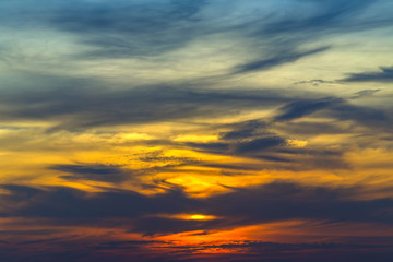 Obraz premium Natural Sunset Sunrise