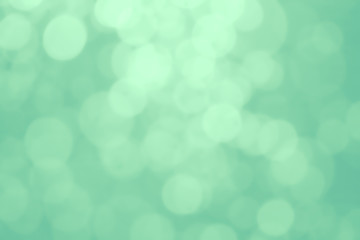 bokeh background light green