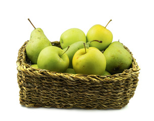 Frutero manzanas y peras ecológicas